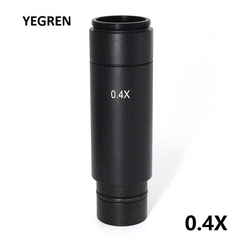 Релейное снижение линзы 0 4x с C образным креплением адаптер Lesn для USB камеры