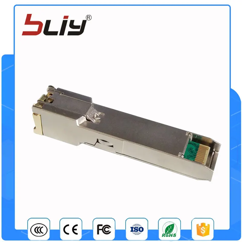 10 шт./партия 10/100/1000m-t RJ45 медный Трансивер SFP разъем оптический модуль для Cisco HP Huawei