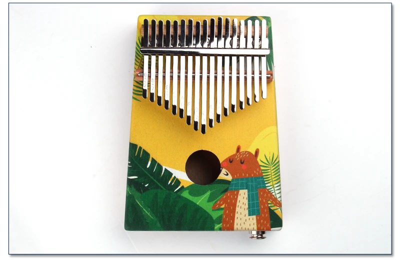 Фортепиано с 17 клавишами Kalimba, высокое качество, дерево, красное дерево, корпус, большой палец, фортепиано, музыкальный инструмент, калимба, аксессуары с аудио входом