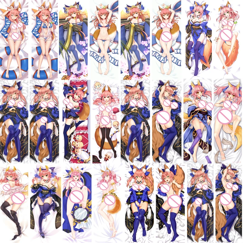 November update японское аниме Fate/EXTRA FGO сексуальная девушка Tamamo no Mae обнимающая подушка