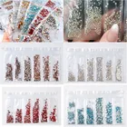 1400 шт.упак. разные размеры стеклянные стразы s SS4-SS16 Charms Стразы для фотографий TNR015