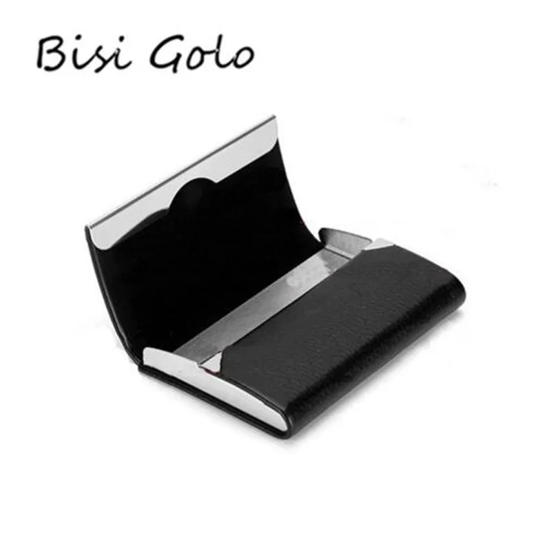 Кошелек Bisi Goro для мужчин держатель бизнес-карт чехол из искусственной кожи
