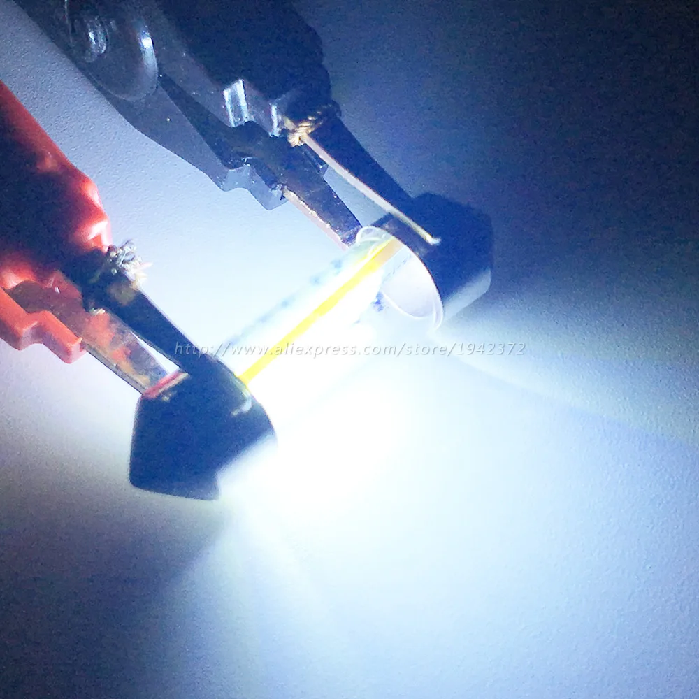 2 шт. пара белый 31 мм/36 мм/39 мм/41 мм COB LED Festoon 12 В автомобильная светодиодная лампа