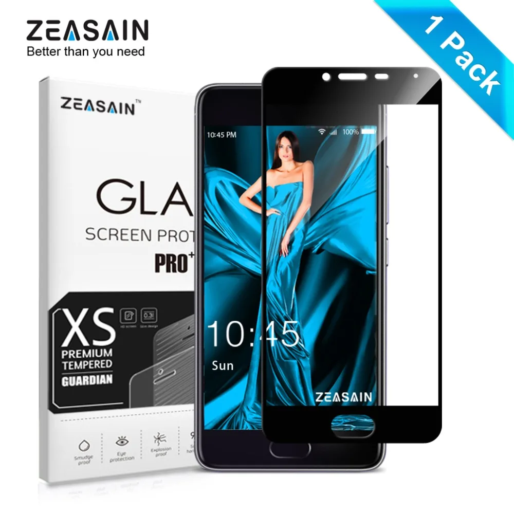 

Original ZEASAIN Full Cover Tempered Glass for Meizu M3S M3 S Meilan 3S Screen Protector 9H Protective Glass Film 2.5D