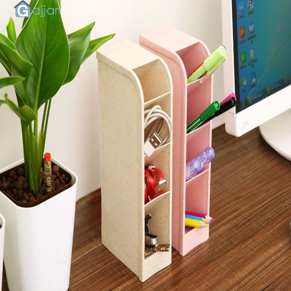 Креативный пластиковый ящик для хранения с 4 отделениями настольное нижнее белье