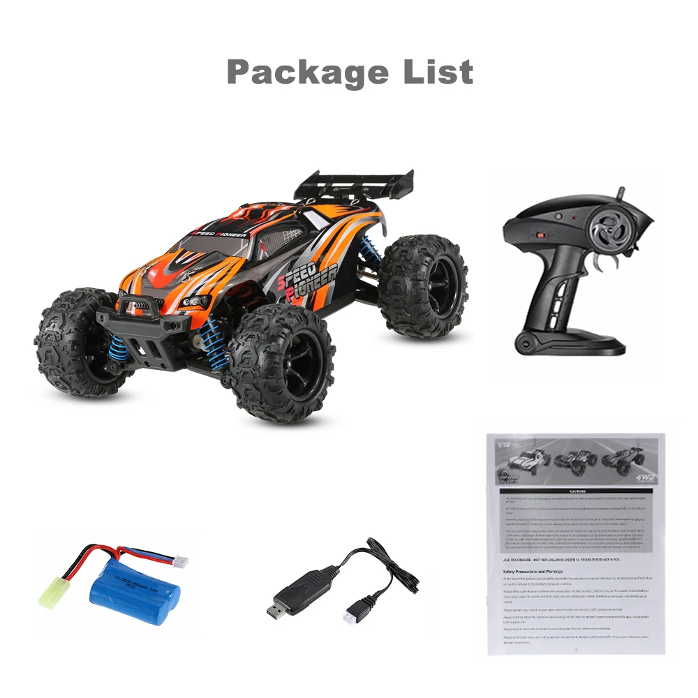 4WD внедорожных RC автомобиля PXtoys № 9302 Скорость для Pioneer 1/18 2,4 ГГц Truggy Высокая Скорость скоростного радиоуправляемого автомобиля РТР дистанционного управления