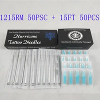 tattoo needles tip 15rm15ft tattoo needles and tubes mixed 50pcs sterile tattoo needles 50pcs disposable tattoo tips