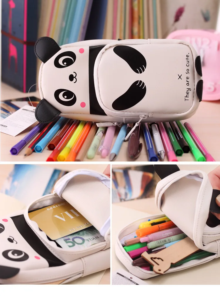 Чехол для карандашей kawaii kalem etui pennen gran kutusu piornik, вместительные школьные принадлежности, емкость для сумки, материал для бумаги, escolar
