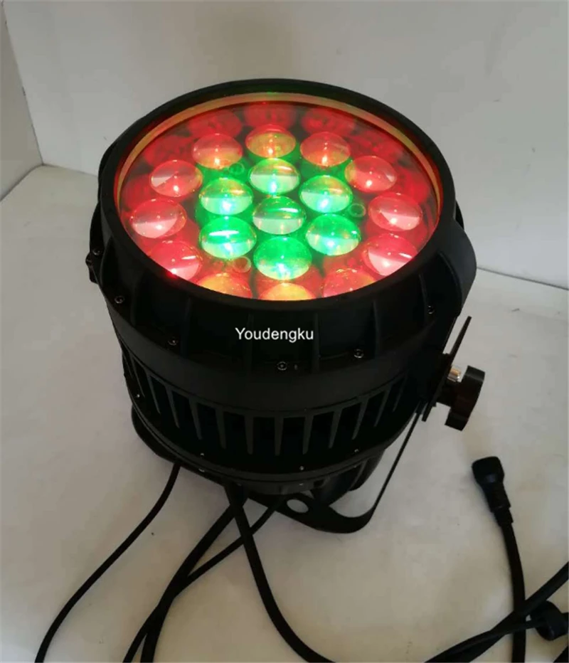 2 шт. dj дискотевечерние equipement 19 Вт 10 rgbw 4светодио дный В1 LED par 64 сценическое