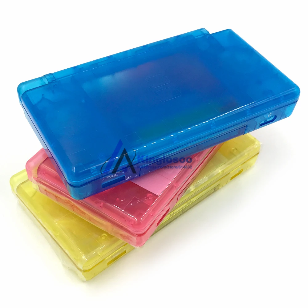 Clear blue green red full set housing shell case cover w/ button kit screwdriver for DS Lite DSL replacement part | Электроника