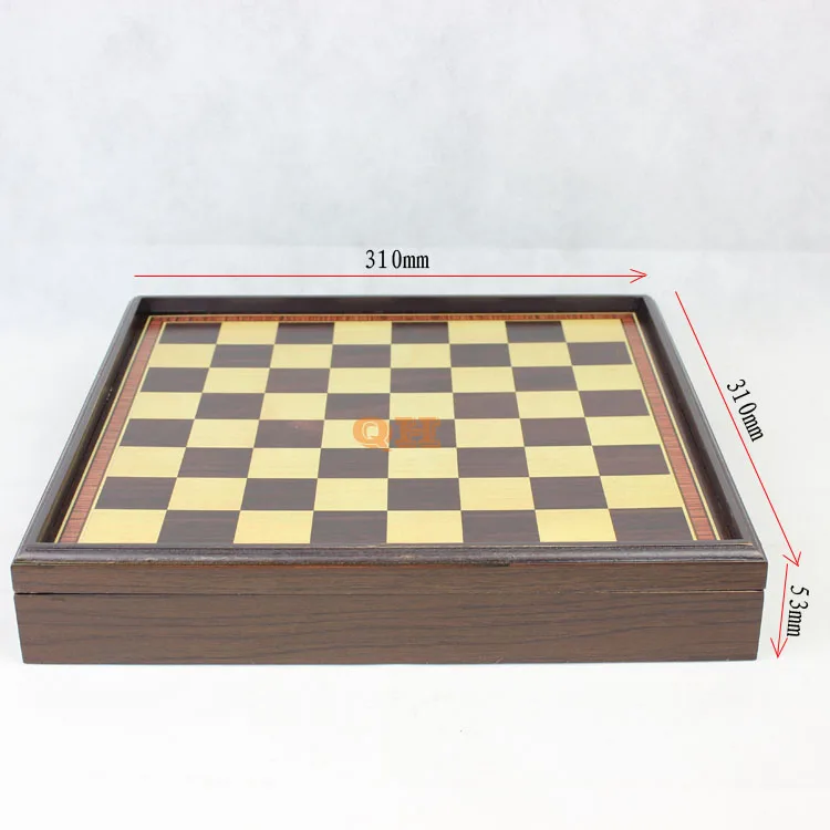 Деревянные шахматы натуральное дерево зеленая краска изысканное качество