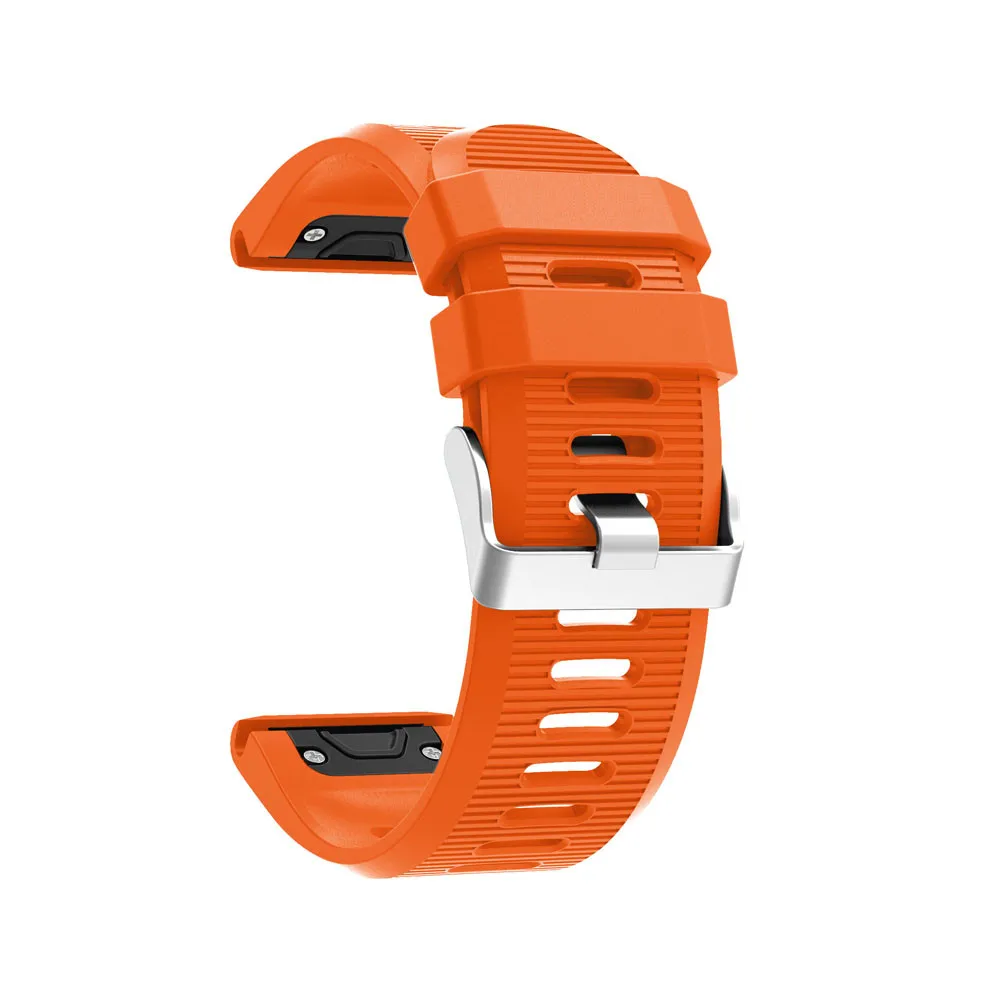 Quick fit 26 мм ремешок для Garmin Fenix 5X/Fenix 3 HR умные часы мягкий силиконовый сменный быстроразъемный коннектор 9,11