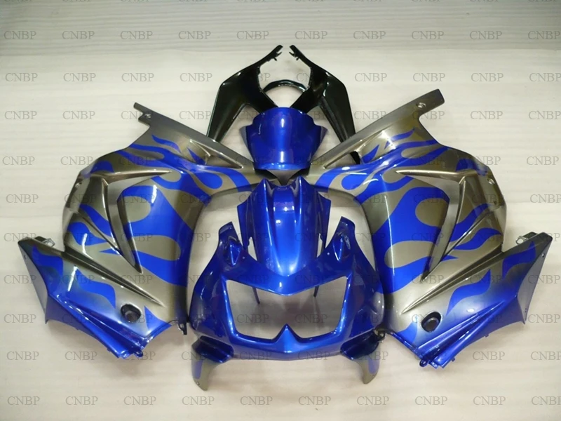 Обтекатель Ninja 250R 2008 - 2014 EX250 2013 обтекатель для Kawasaki Zx250r 2009 синяя серебряная рамка