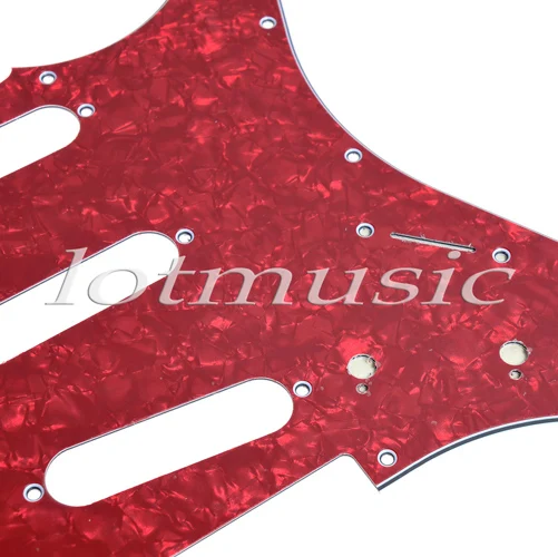 5 шт. запасные части для гитары ST Strat|pickguard sss|pearl pickguardred pearl pickguard |
