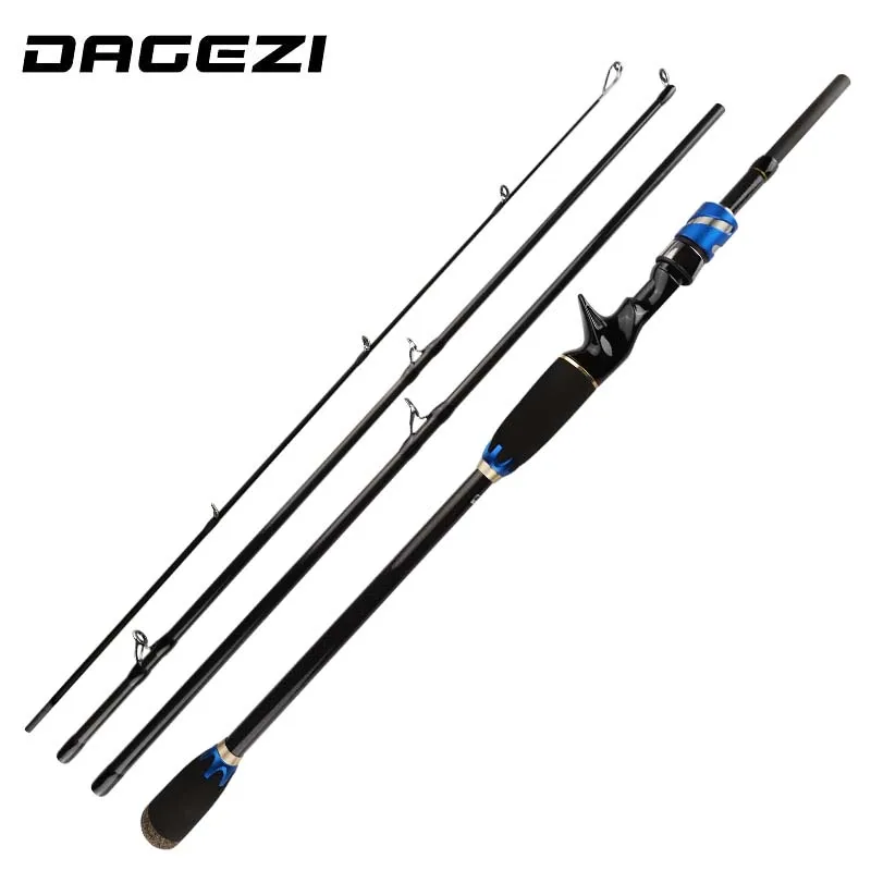 DAGEZI рыболовная удочка из углеродного волокна 1 8 м/2 М/2 4 М M Power 7 20 г секции для