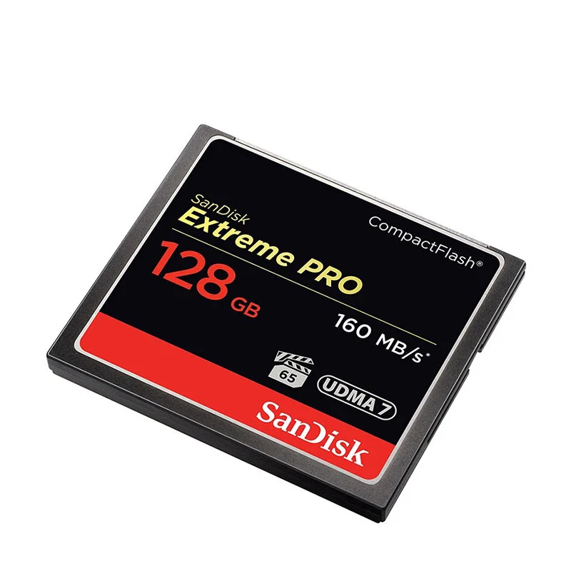 Sandisk Extreme Pro Compact Flash CF карта 128 Гб 64 ГБ 32 памяти 160 МБ/с./с 1067X поддержка 4K Full HD видео SLR