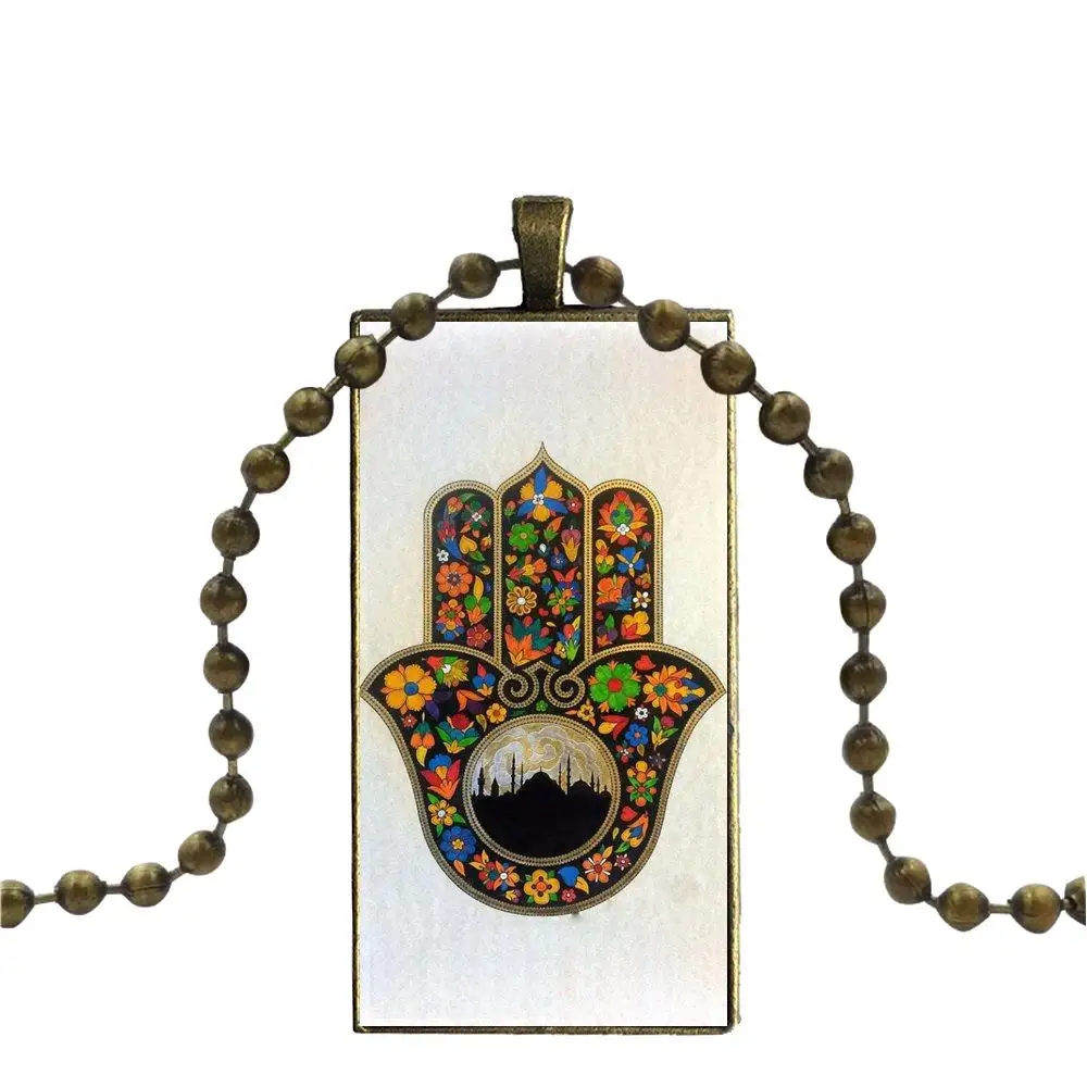 EJ glaze Хамса от дурного глаза Judaica Ручная работа для женщин Рождественский подарок