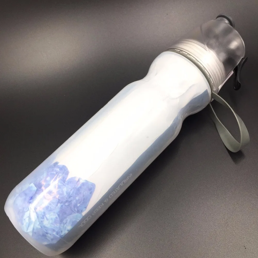 Двухслойная Спортивная бутылка для воды портативная 500 мл с холодной изоляцией