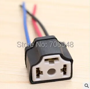 

H4 auto lamp bases holder plug