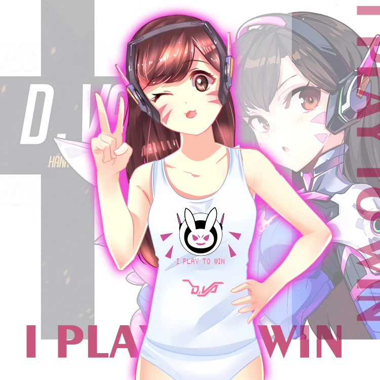 Женская футболка без рукавов OW D.VA|t shirt women|top t shirtt |