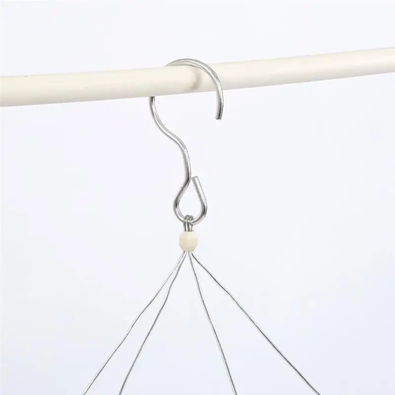 Вешалки для одежды из алюминиевого сплава сушки белья двойные линии