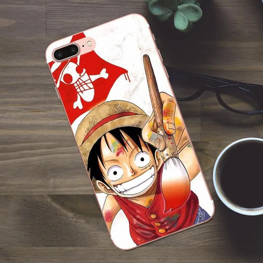 Bixedx Аниме One Piece Luffy для Huawei G8 Honor 5C 5X6 6X7 8 9 Y5II Mate P7 P8 P9 P10 P20 Lite Plus 2017 TPU новый стиль |