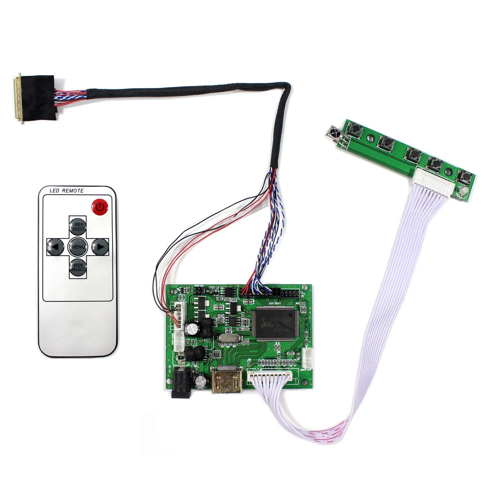 

HD MI LCD Controller Board VS-TY2660H-V1 work for 15.6inch B156XW02 LP156WH2 1366x768 lcd