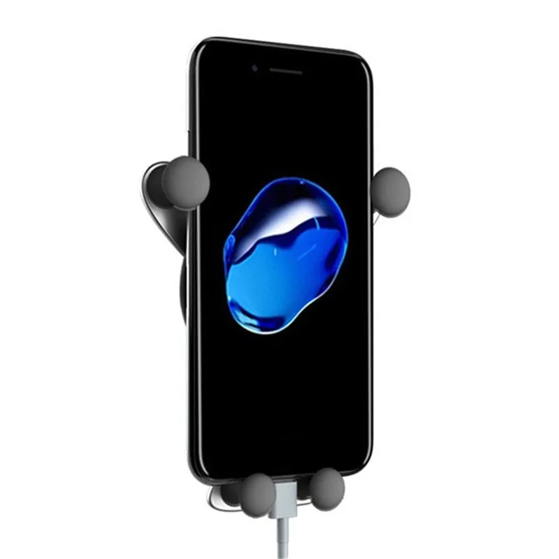 Гравитационный автомобильный держатель 360 градусов регулируемое крепление на