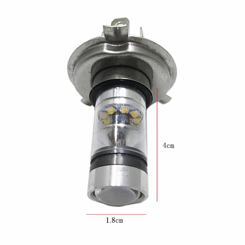 2 шт. белый H1 H3 H4 H7 H8 H11 светодиодный 9005/9006 1156 1157 высокое Мощность 12SMD P100W