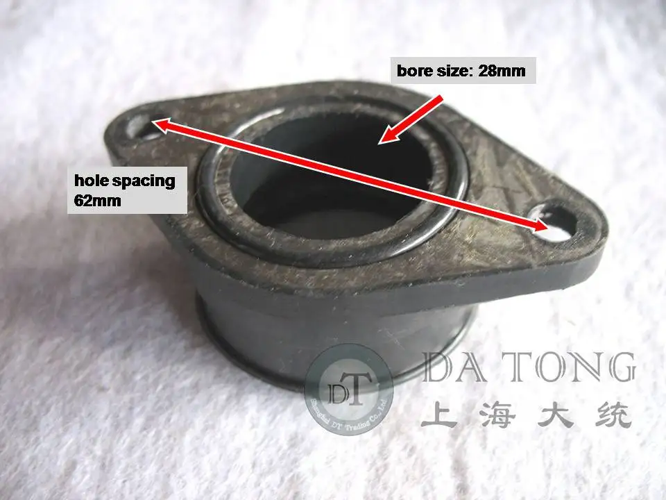 Впускной коллектор GN125CC интерфейс карбюратора для двигателя китайский Honda Yamaha