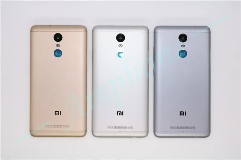 RYKKZ для Xiaomi Redmi Note 3 Запасные Запчасти сзади Батарея крышка двери Корпус + боковые
