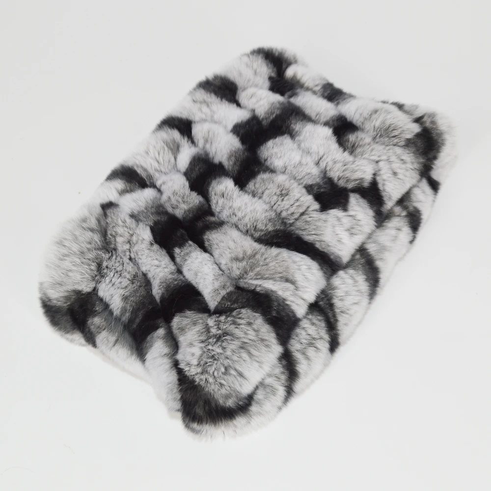 2021 Для женщин Настоящий мех кролика шарф с мехом меховые повязки на голову