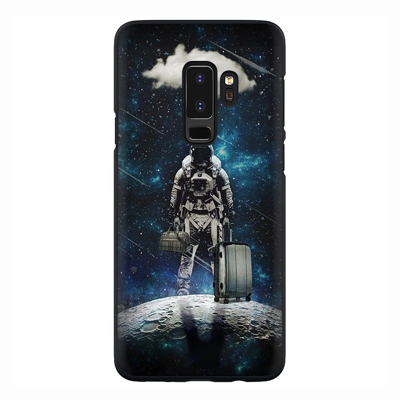 Trippy Art эстетический Космос астронавт мягкий чехол для телефона samsung Galaxy M10 20 30 S6 7 Edge S8 9 10 Plus S10E Note 8 9 - Цвет: B3