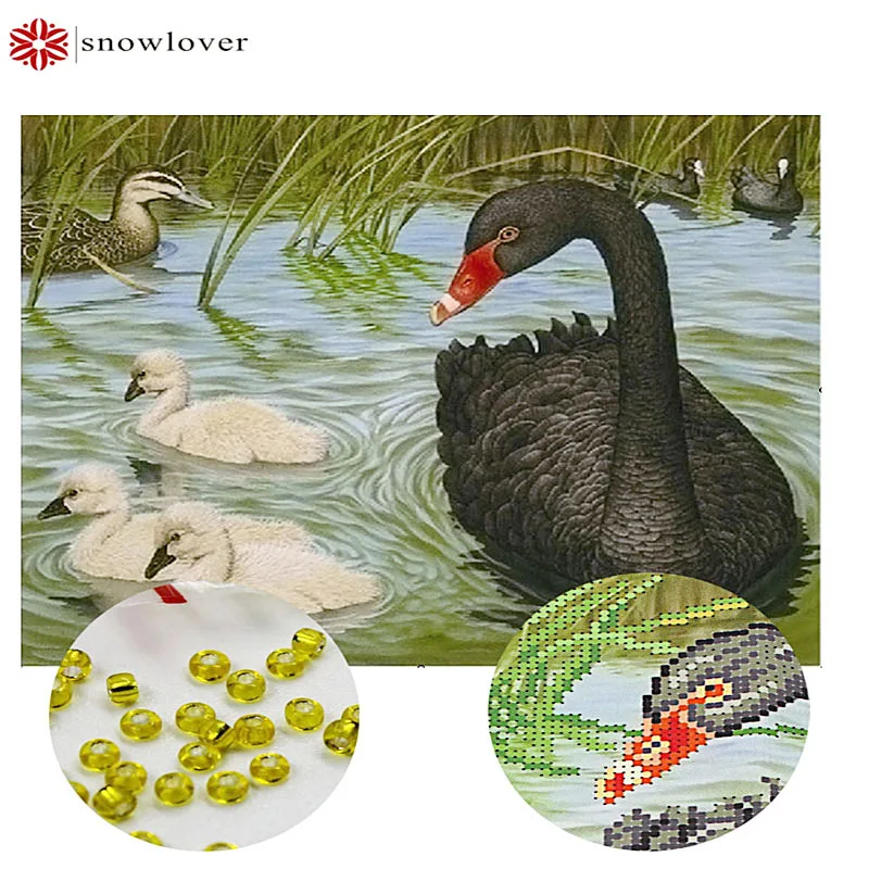 Снегоход бусины Рукоделие сделай сам вышивка бисером точная картина с принтом