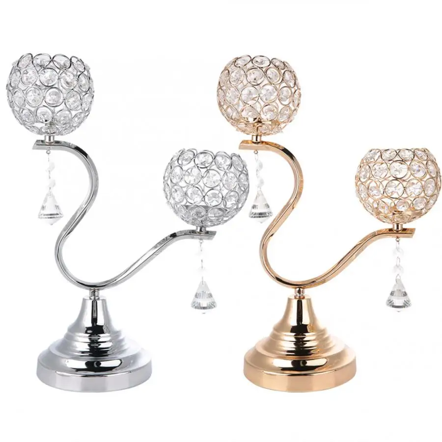 Подсвечник металлический Хрустальный подсвечник журнальный столик