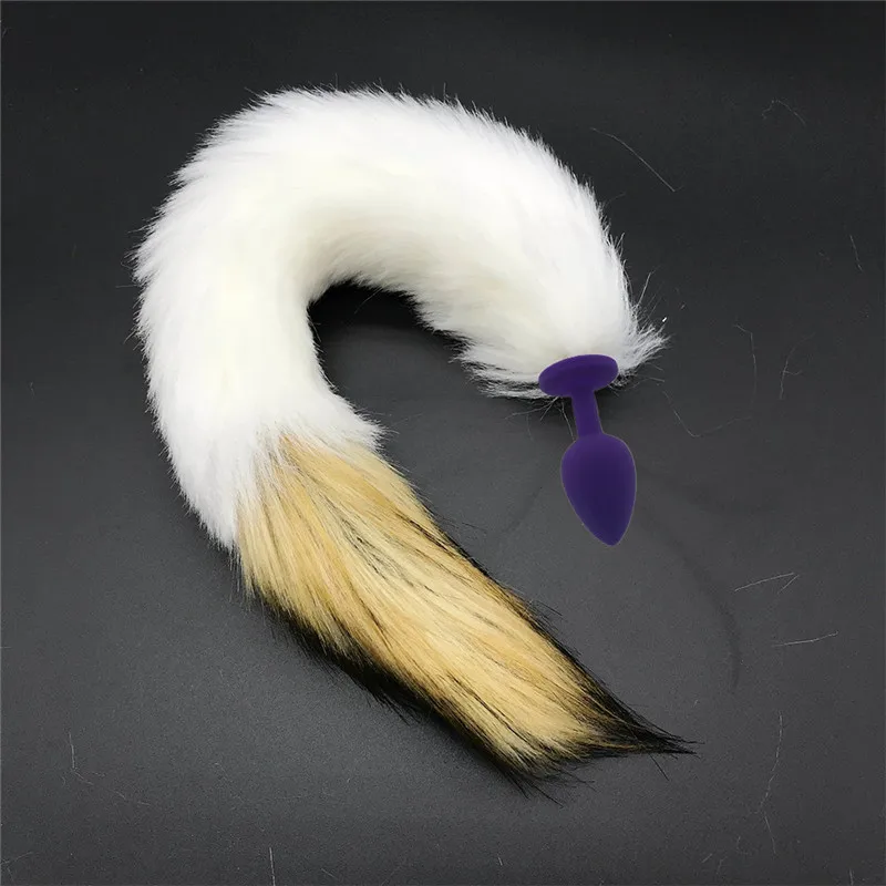 Cute Soft Cat ears Headbands with Fox Tail Bow Metal Butt Anal Plug Erotic Cosplay Accessories Adult Sex Toys for Couples | Красота и