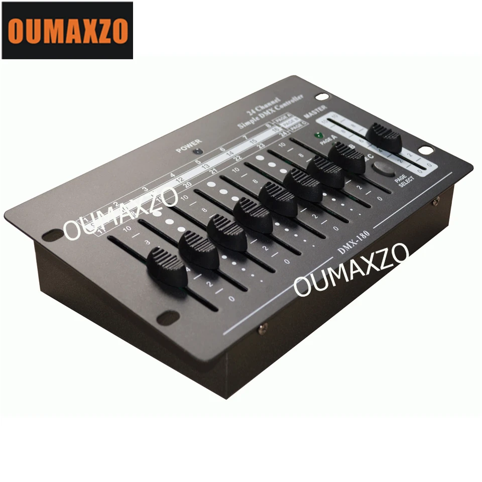 MAX-1345 24-канальная простая консоль dmx для сценического освещения светодиодный