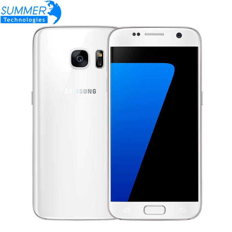 

Смартфон Samsung Galaxy S7, G930F, G930V, G930A, LTE, 4 ядра, экран 5,1 дюйма, 4 Гб ОЗУ, 32 Гб ПЗУ, NFC, GPS, 12 МП, сканер отпечатков пальцев, водонепроницаемый
