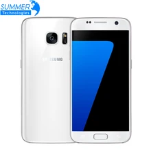 Unlocked Samsung Galaxy S7 G930F G930V G930A LTE Quad Core 5.14G RAM 32G ROM NFC GPS 12MP Fingerprint Waterproof Smartphones
