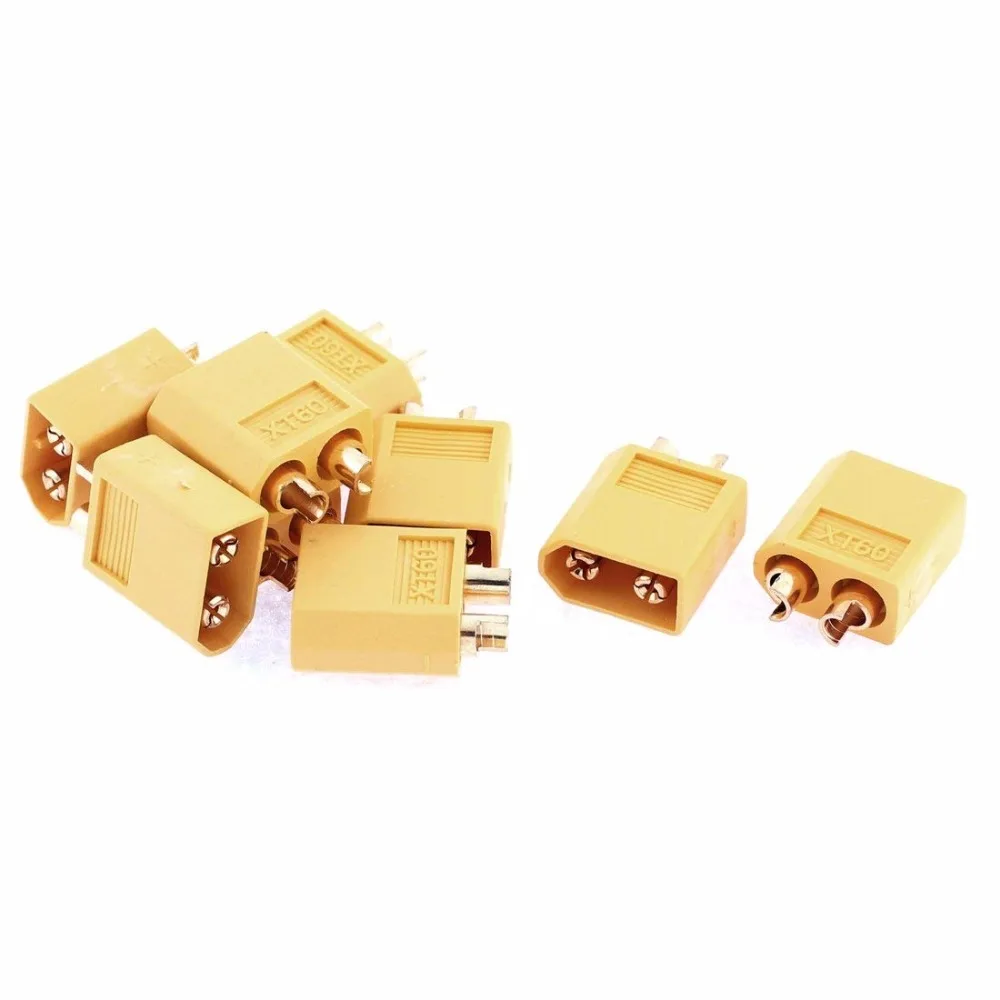 Aokin 10pcs/20pcs XT60 Male to Female Type T Connector Adapter For DIY RC Model Li-Po Battery ESC Charger | Компьютеры и офис