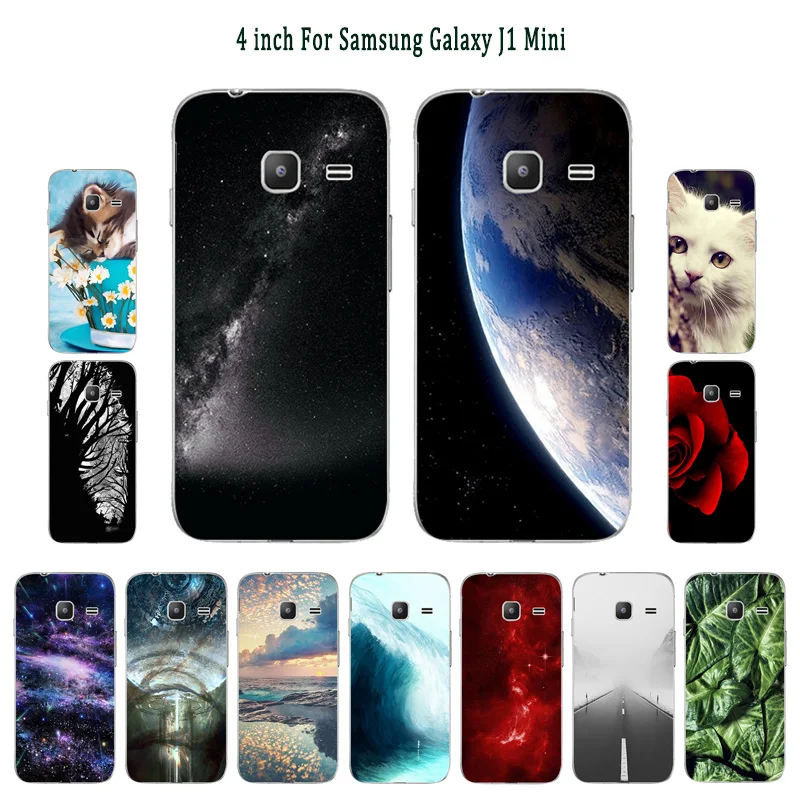 Силиконовый чехол из ТПУ для Samsung Galaxy J1 mini телефона с рисунком сна J105 J105H мягкая
