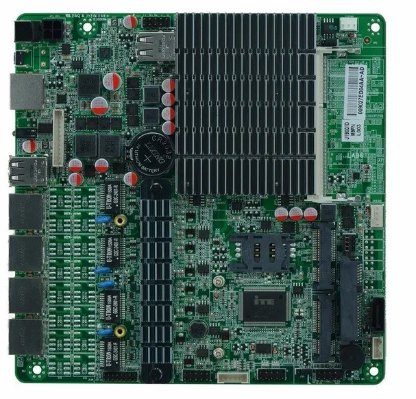 10 шт. безвентиляторная мини ITX материнская плата Celeron J1900 с 4x1000 Мбит/с Intel Gigabit Ethernet порты брандмауэра маршрутизатор Appliance Pfsense