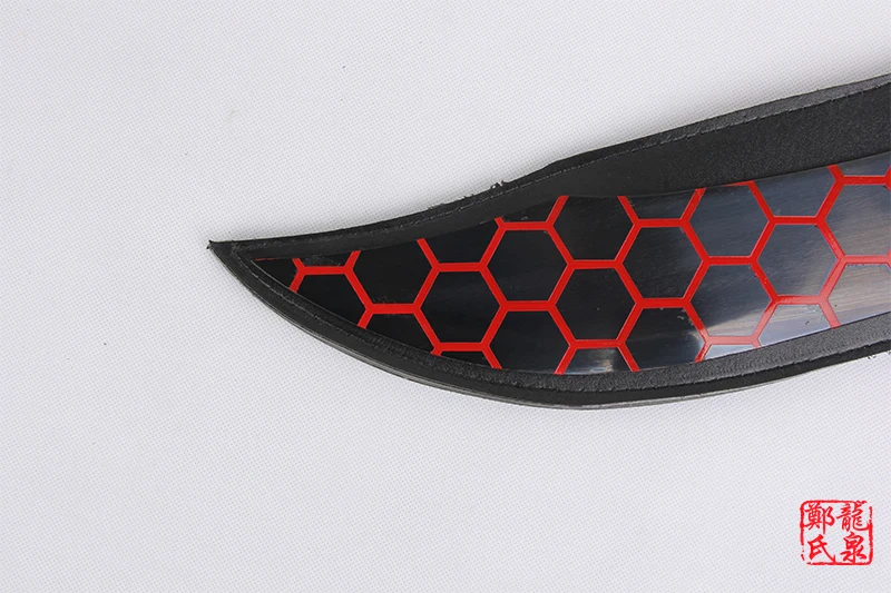 Free Shipping Archer Class Replica Twin Swords For Fate Stay Night Excalibur Anime Cosplay Sword Red Silver Supply Carbon Steel
