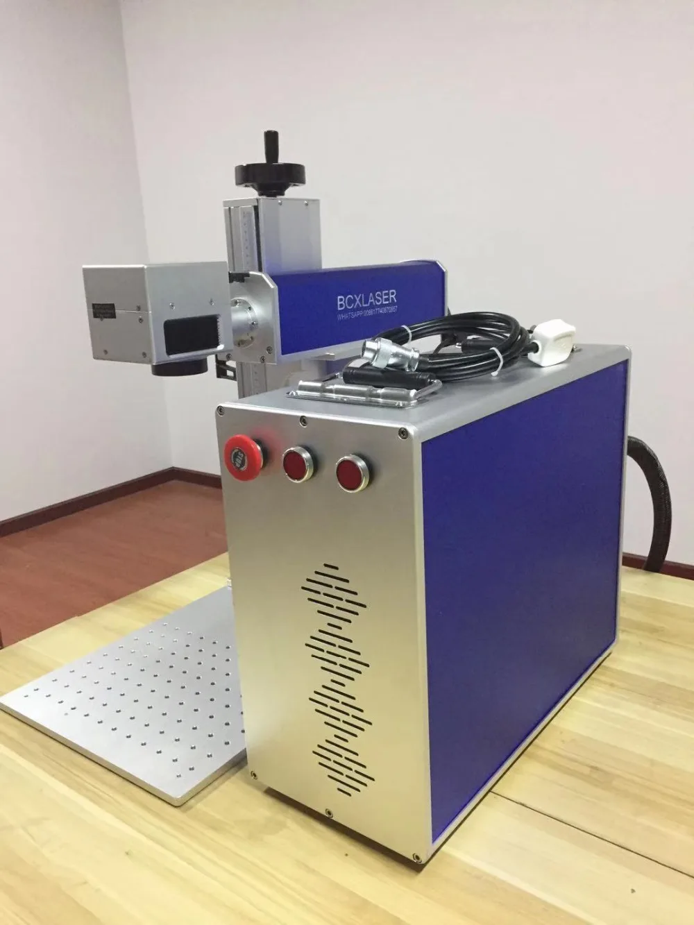 Портативная Лазерная Маркировочная/гравировальная машина высокой точности 20 Вт