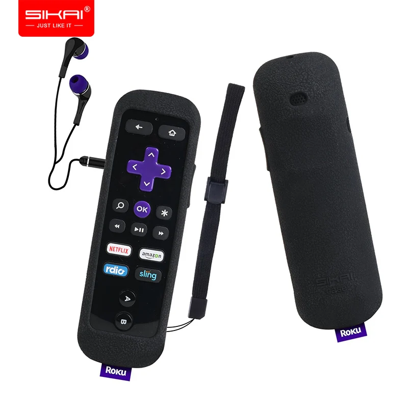 Игровые чехлы с пультом дистанционного управления Roku для Roku 2 3(4230 4200 4210), 4 Premium+ RC54R SIKAI, Противоударные Защитные противоскользящие чехлы