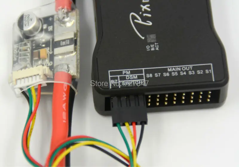 Мини Pixhawk Flight Управление 32bit Pixhawk2.4.6 Мощность модуль Минин Osd 433 мГц телеметрии 7N gps