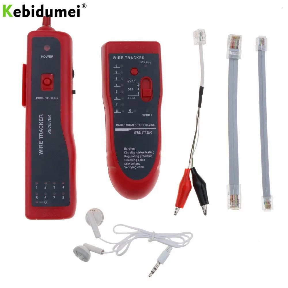 Телефонная сеть RJ45 RJ11 кабель провод CAT5 CAT6 гигабитный Ethernet трекер Тестер