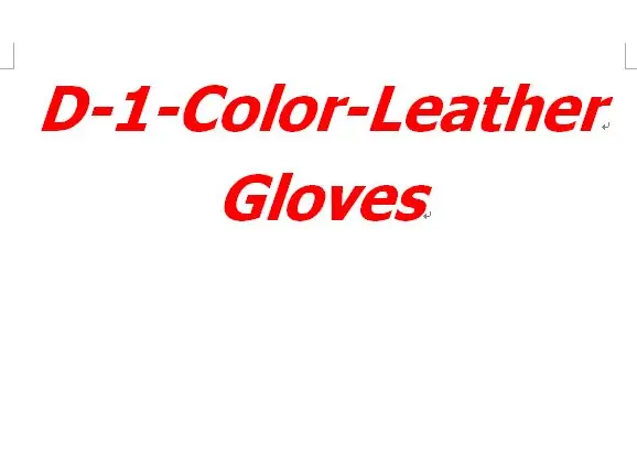 

D-1-Color-Leather Gloves Cycling Gloves Moto Glove ALL SAME As DU....