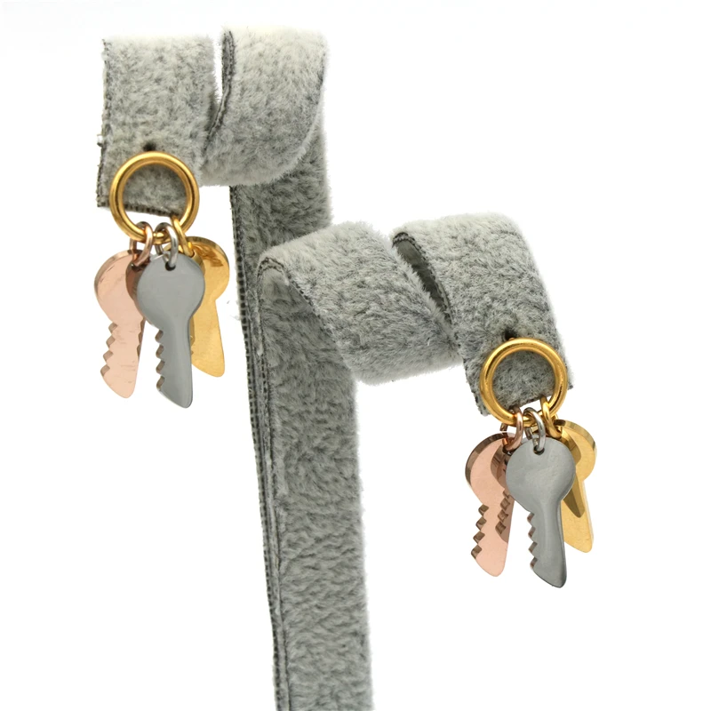 Комплект из колье и серёг нержавеющей стали | Украшения аксессуары