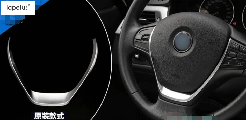 Lapetus аксессуары для BMW 1 3 5 серии F30 118i 320li M Line 2013 2017 рулевое колесо &quotU&quot форма